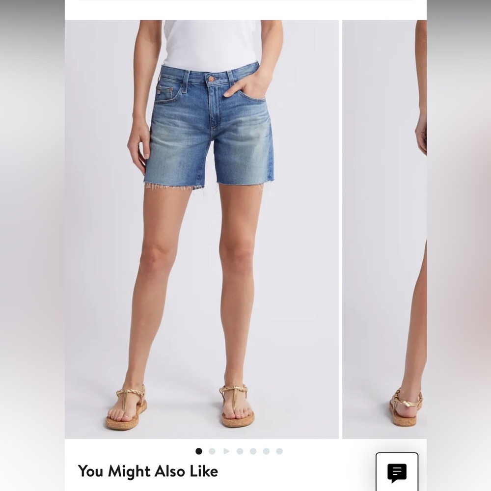 Becke High Waist Raw Hem Denim
